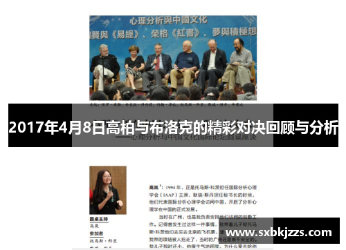 2017年4月8日高柏与布洛克的精彩对决回顾与分析