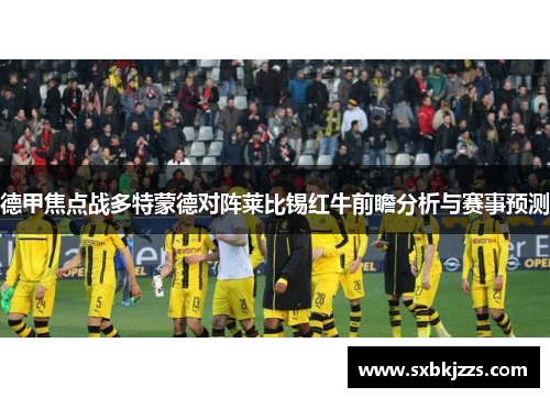 德甲焦点战多特蒙德对阵莱比锡红牛前瞻分析与赛事预测